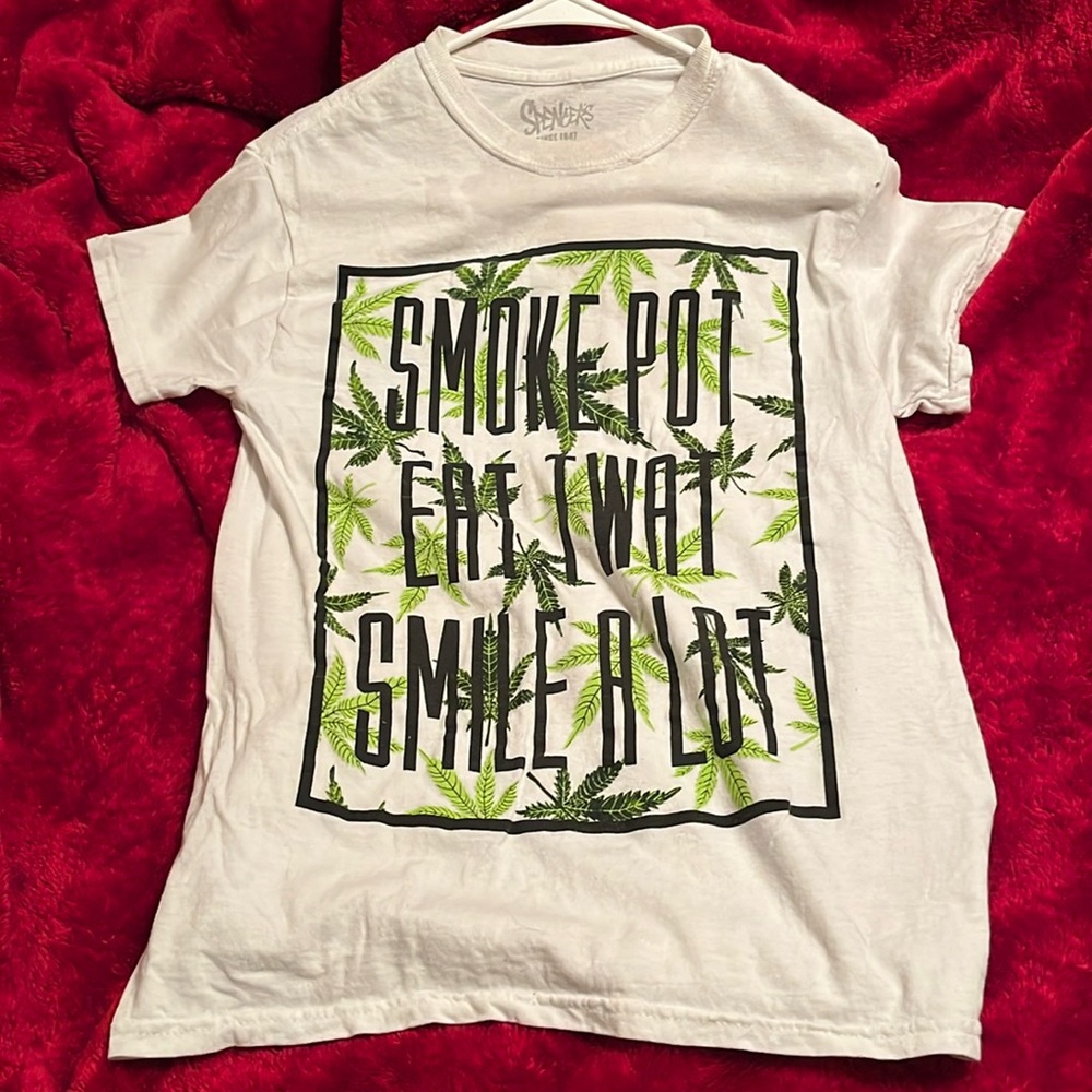 Size small smoke Spencer’s shirt.